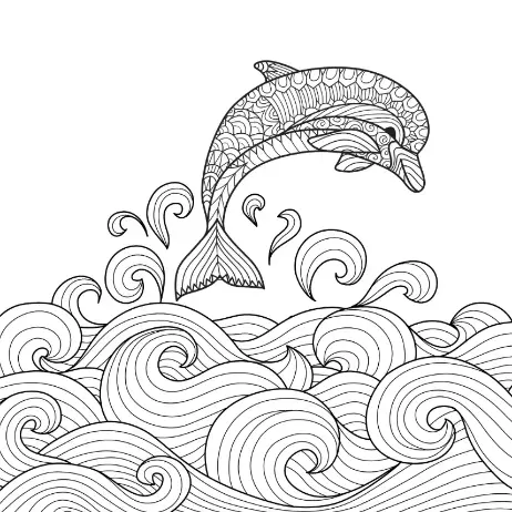 Free Fish Picture To Color In