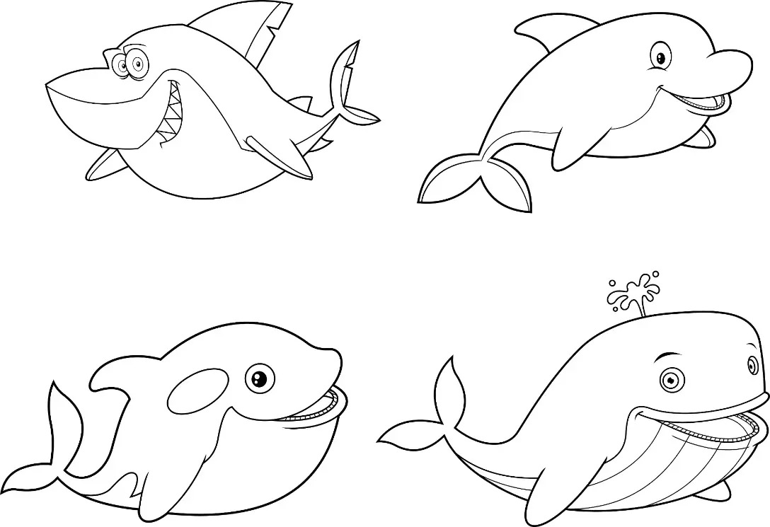 Free Fish Picture To Color In