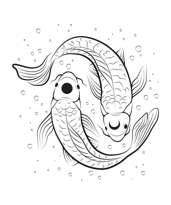 Free Fish Picture To Color In