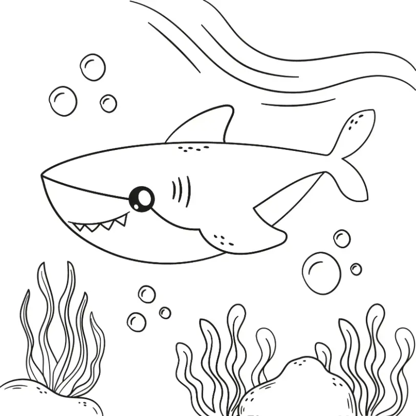 Free Fish Picture To Color In