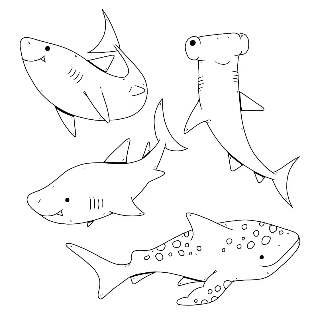 Free Fish Picture To Color In