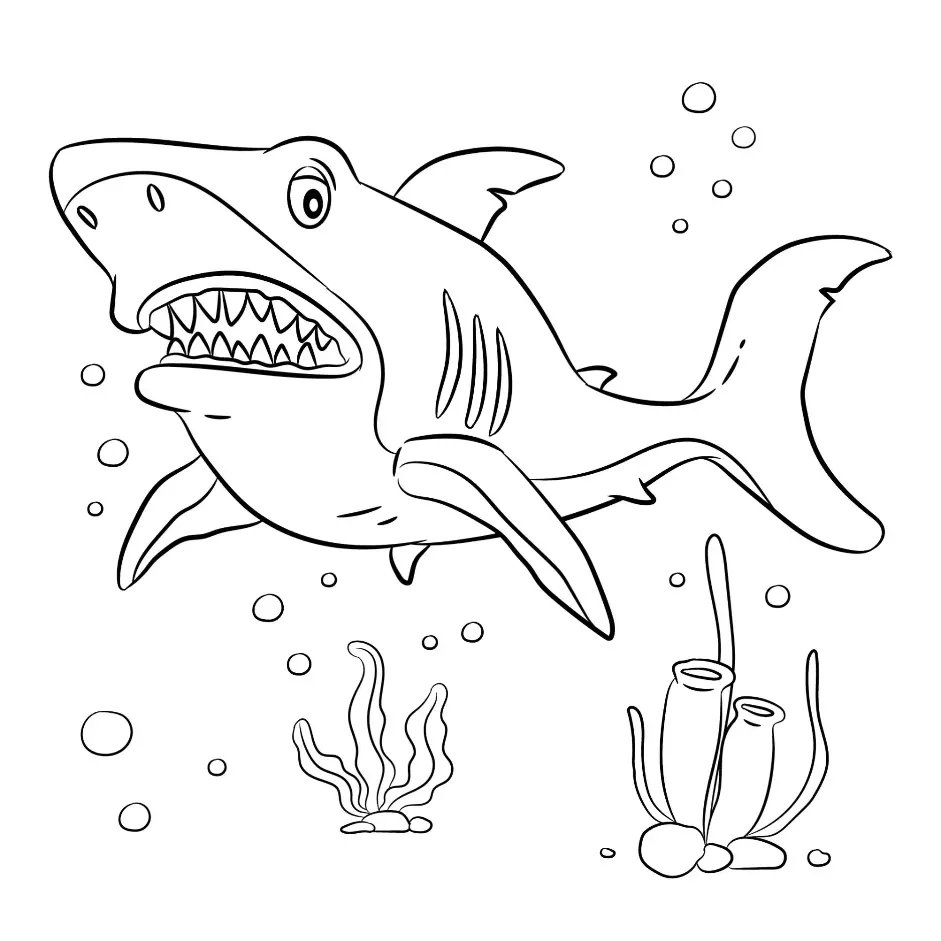 Free Fish Picture To Color In