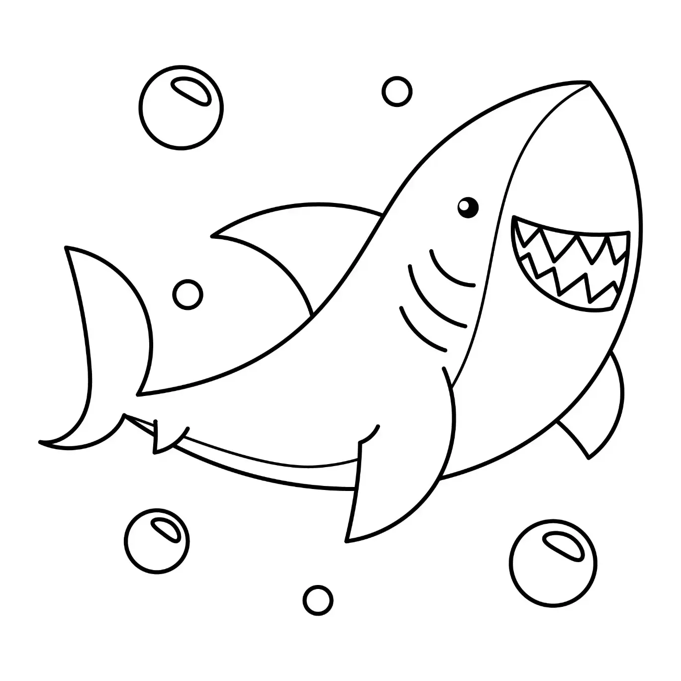 Free Fish Picture To Color In