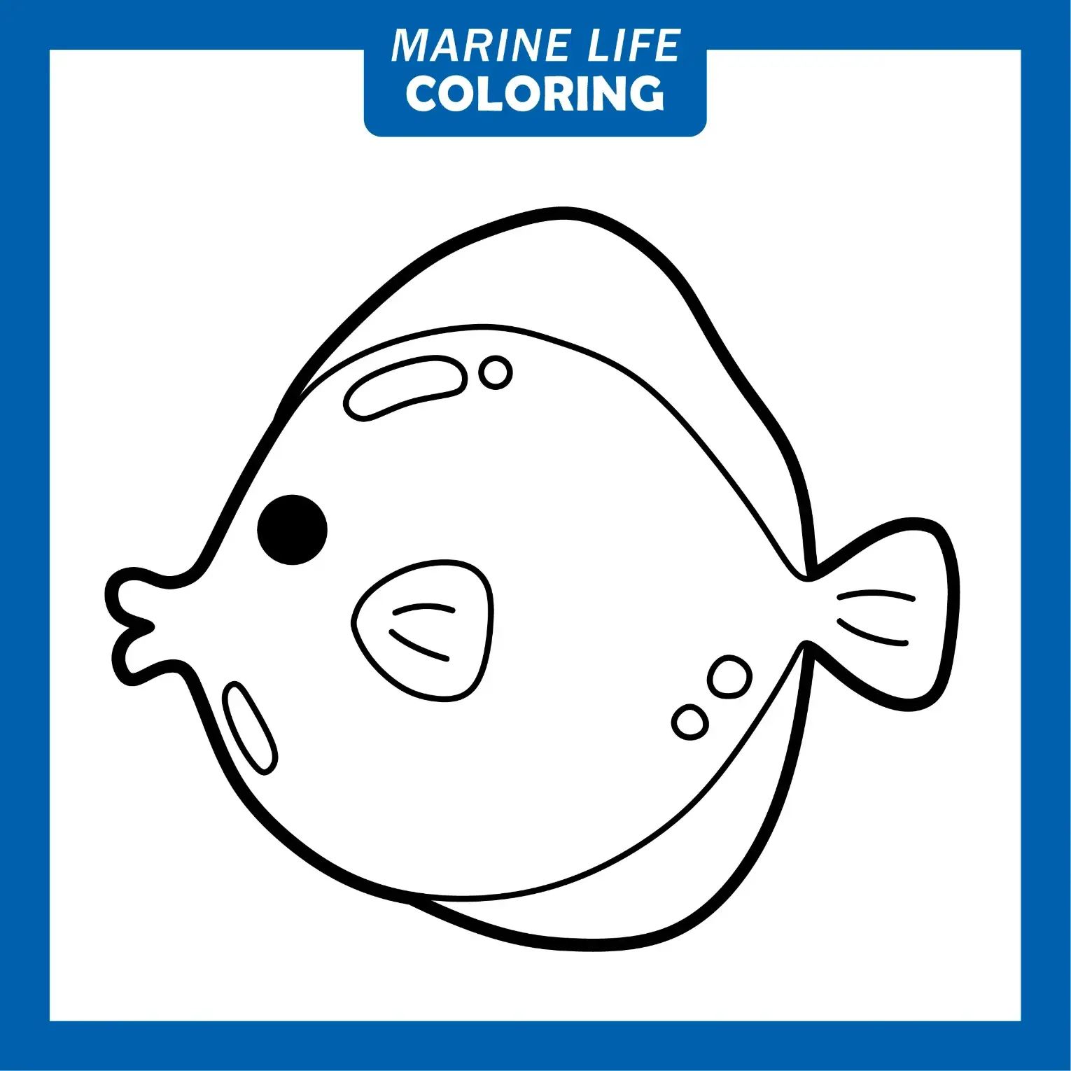 Free Fish Picture To Color In