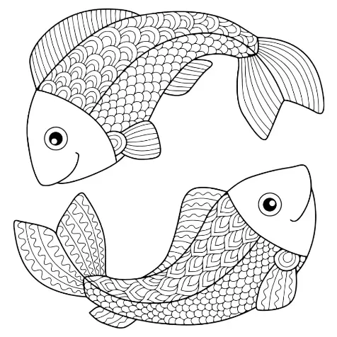 Free Fish Picture To Color In