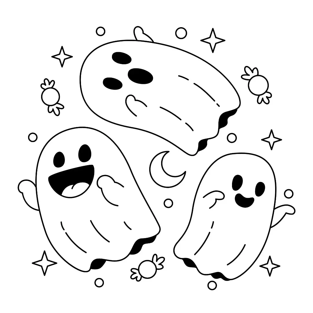 Free Halloween Picture To Color In