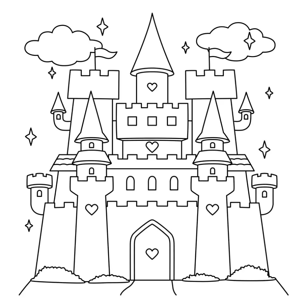 Free History Picture To Color In