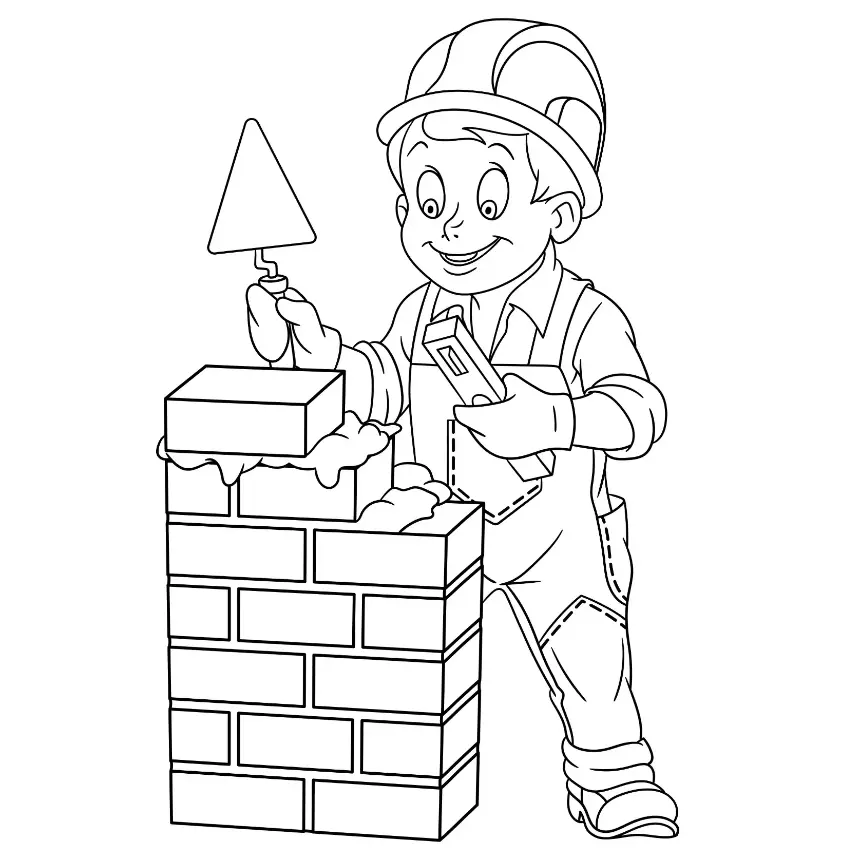 Free Job Picture To Color In