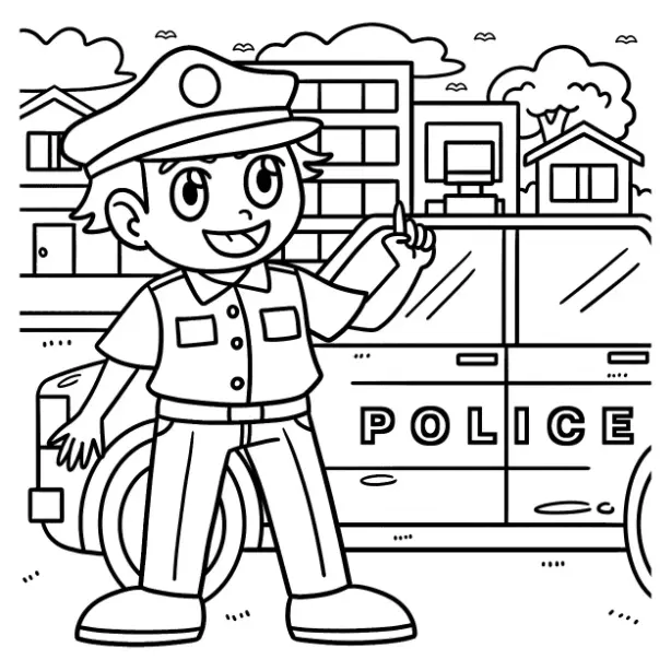 Free Job Picture To Color In