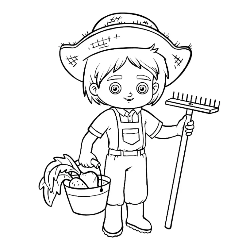 Free Job Picture To Color In