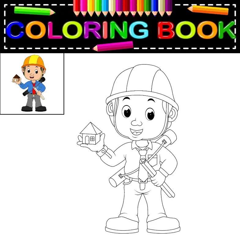 Free Job Picture To Color In