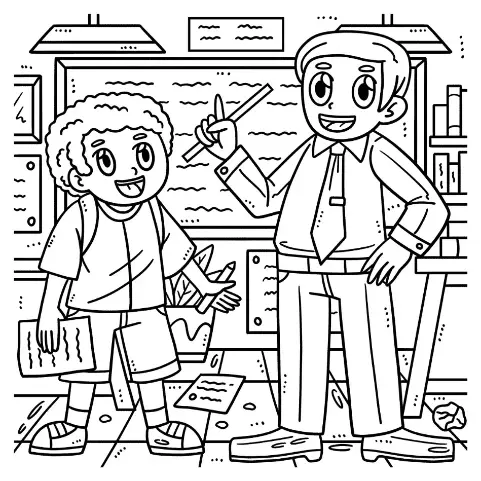 Free Job Picture To Color In