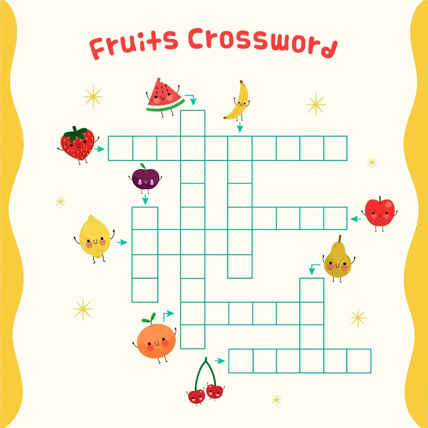 Free Crossword Puzzle game for kids