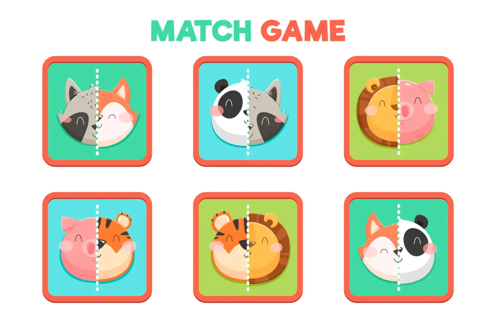 Free Match Game For Kids