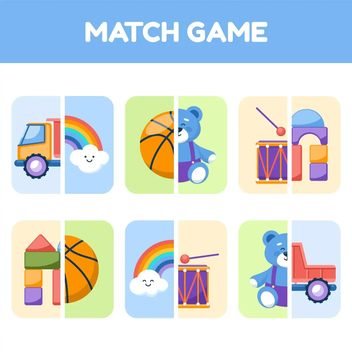 Free Match Game For Kids