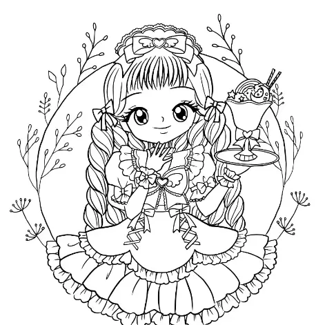 Free Princess Picture To Color In