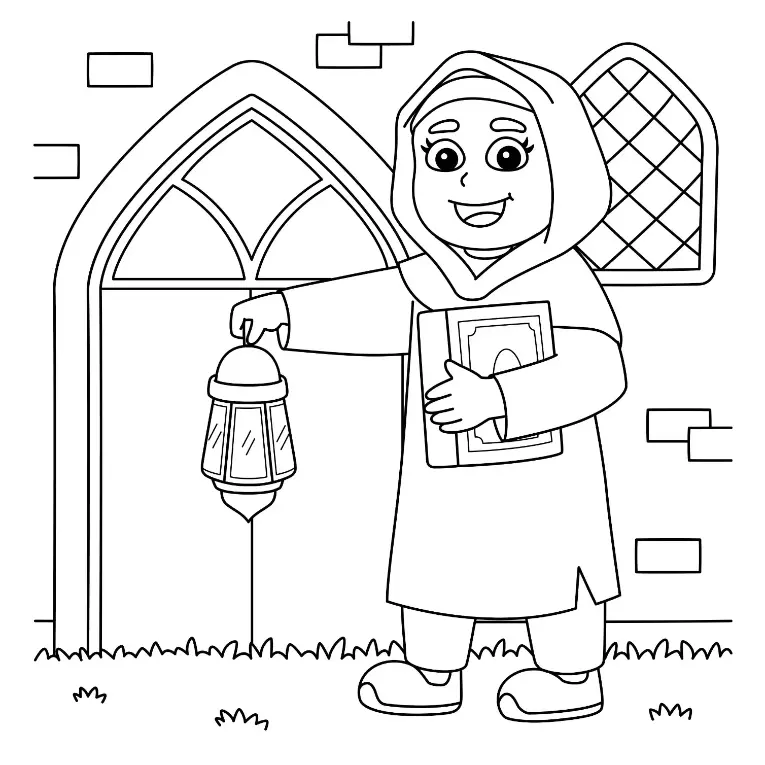 Free Religion Picture To Color In