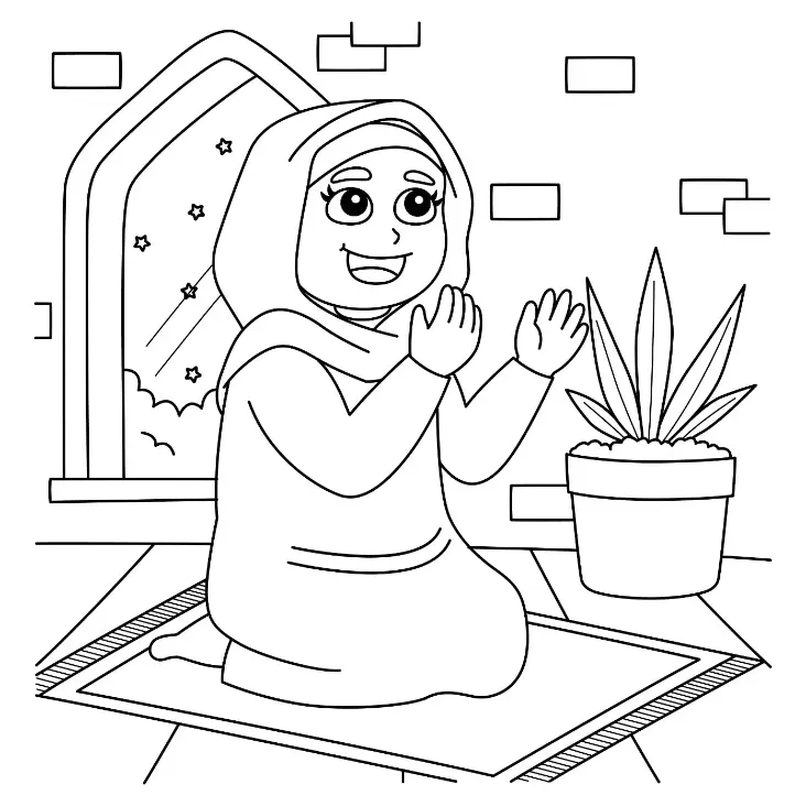 Free Religion Picture To Color In