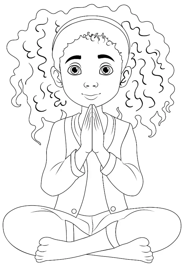 Free Religion Picture To Color In