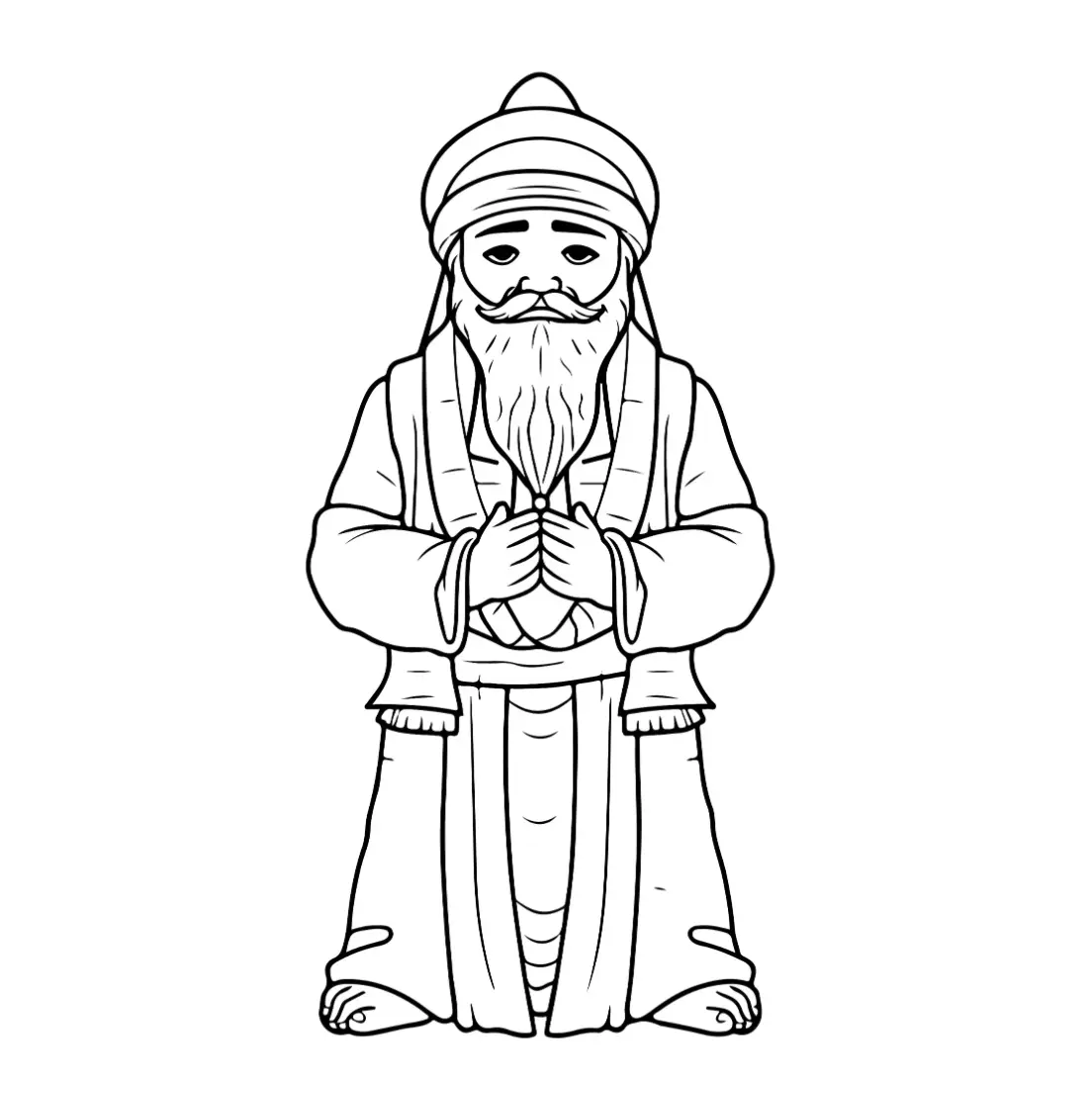 Free Religion Picture To Color In