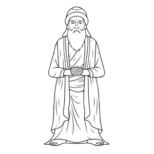 Free Religion Picture To Color In