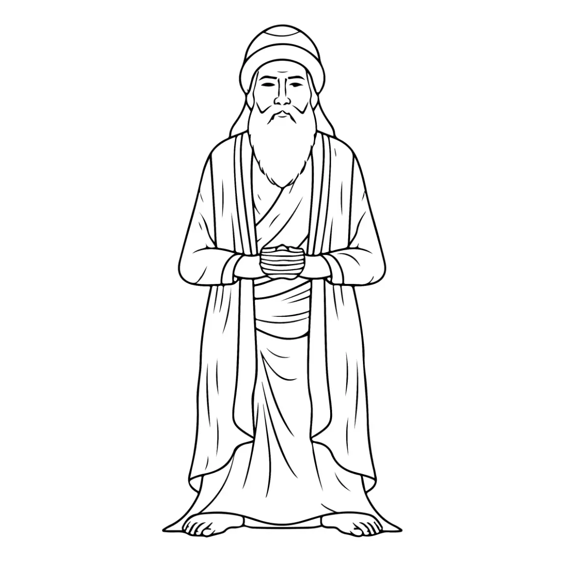 Free Religion Picture To Color In