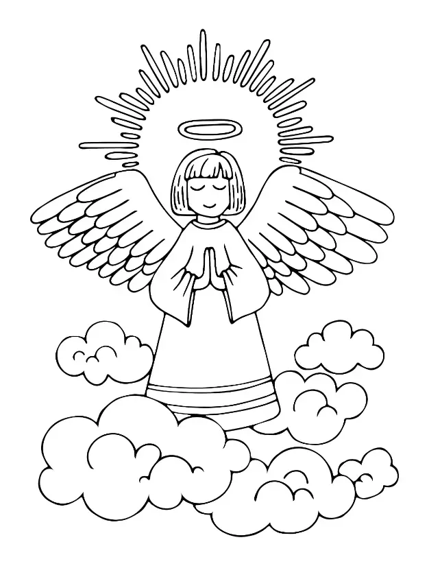 Free Religion Picture To Color In