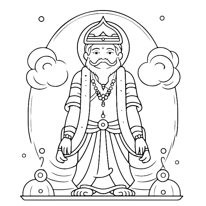 Free Religion Picture To Color In