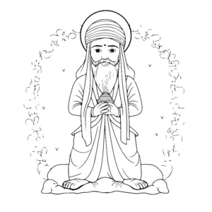 Free Religion Picture To Color In