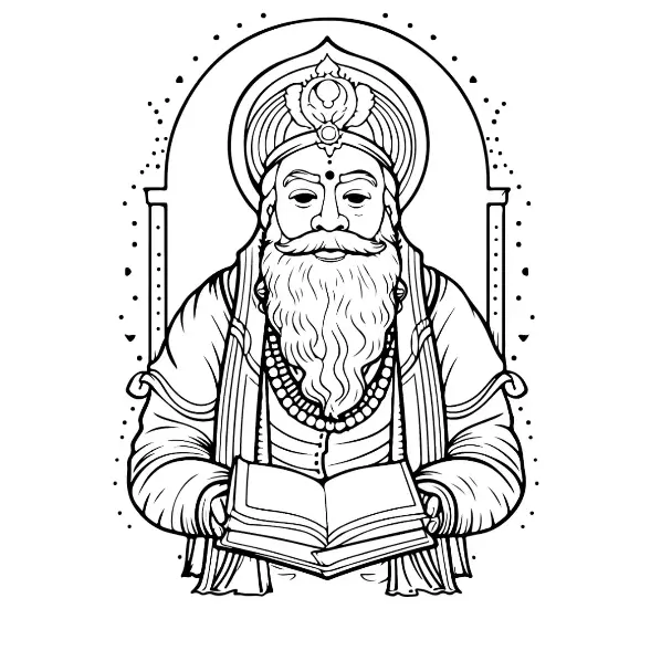 Free Religion Picture To Color In