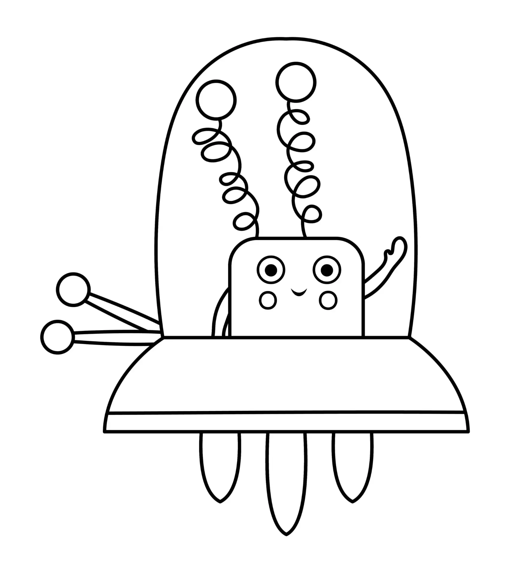 Free Robot Picture To Color In