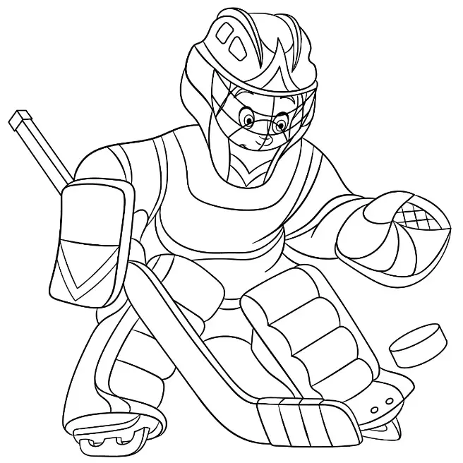 Free Sport Picture To Color In