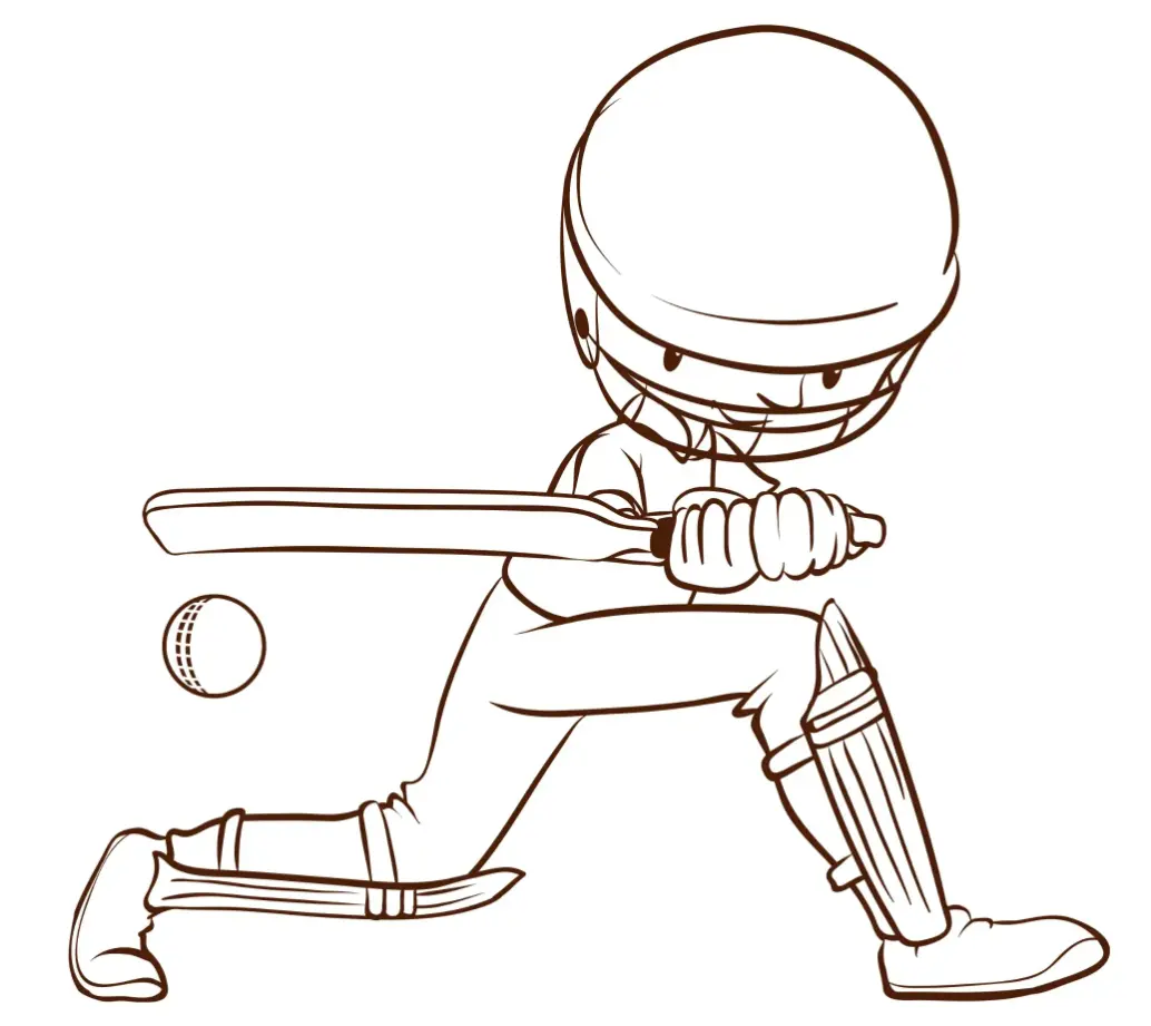 Free Sport Picture To Color In