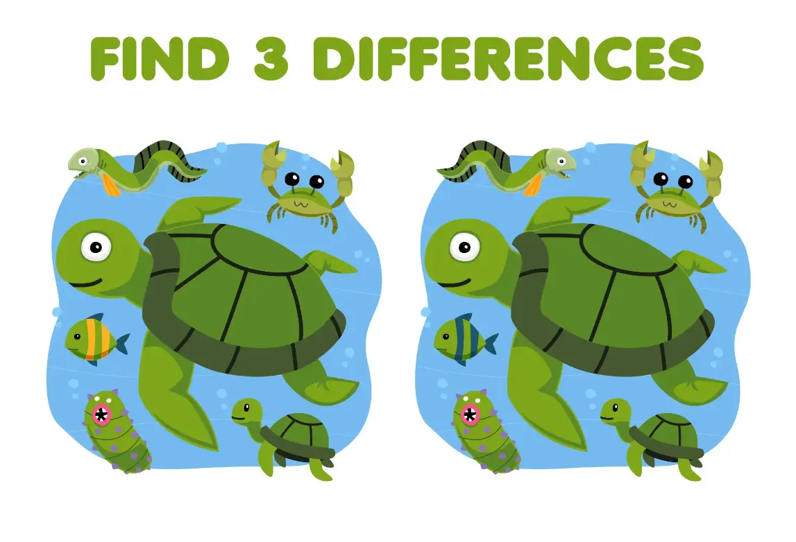 Free Spot The Difference Game For Kids