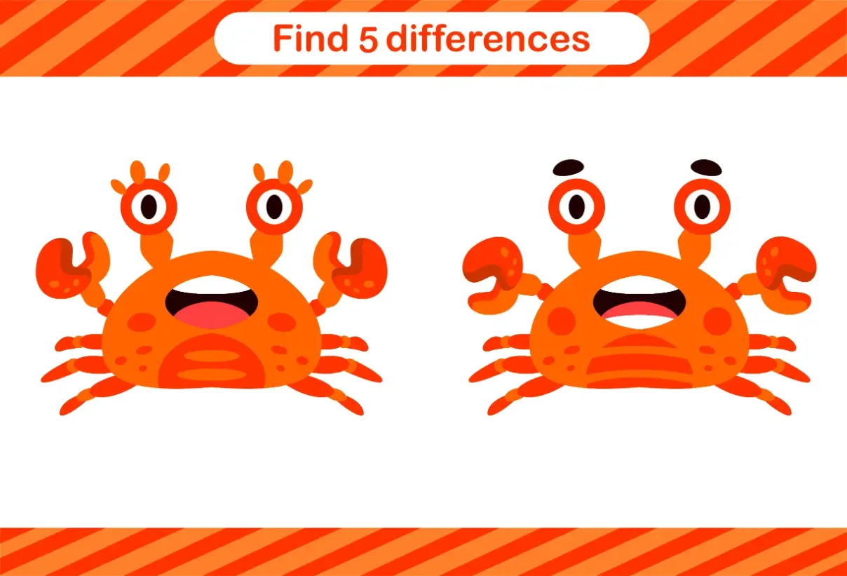 Free Spot The Difference Game For Kids