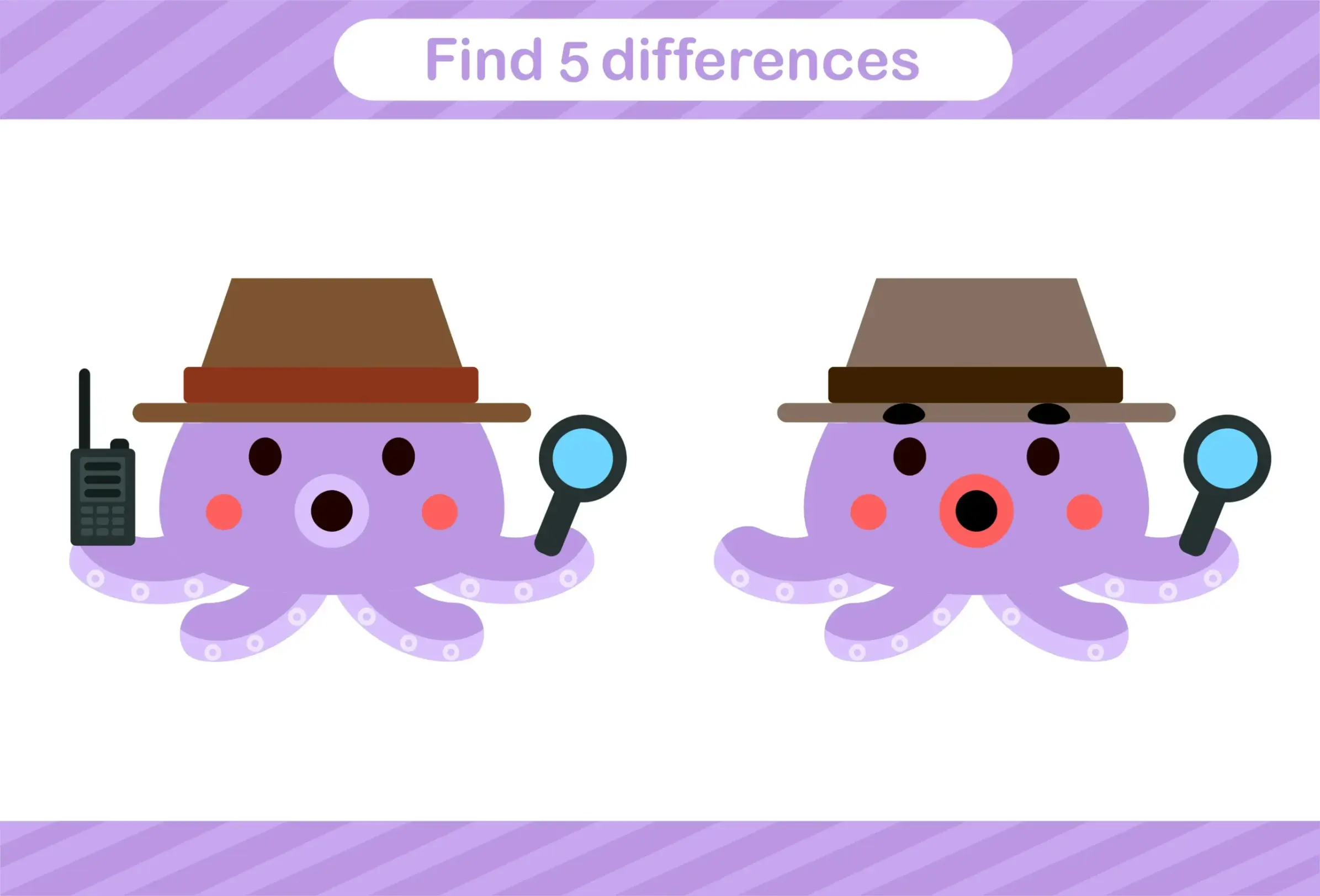 Free Spot The Difference Game For Kids