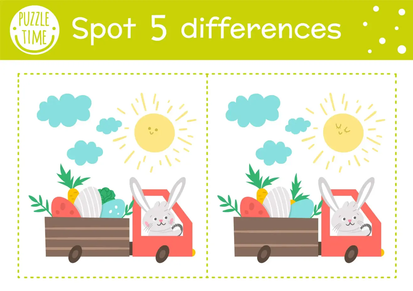 Free Spot The Difference Game For Kids