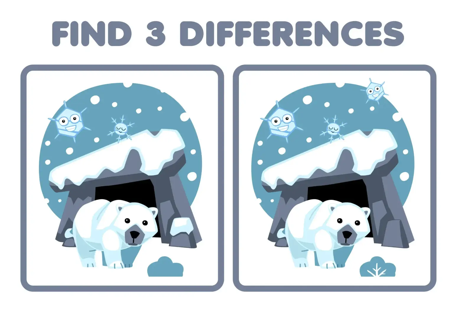 Free Spot The Difference Game For Kids