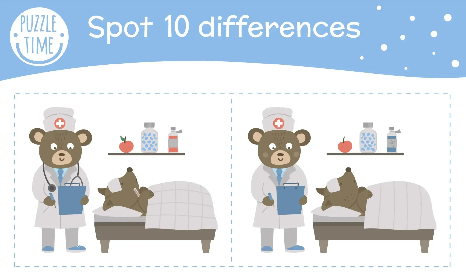 Free Spot The Difference Game For Kids