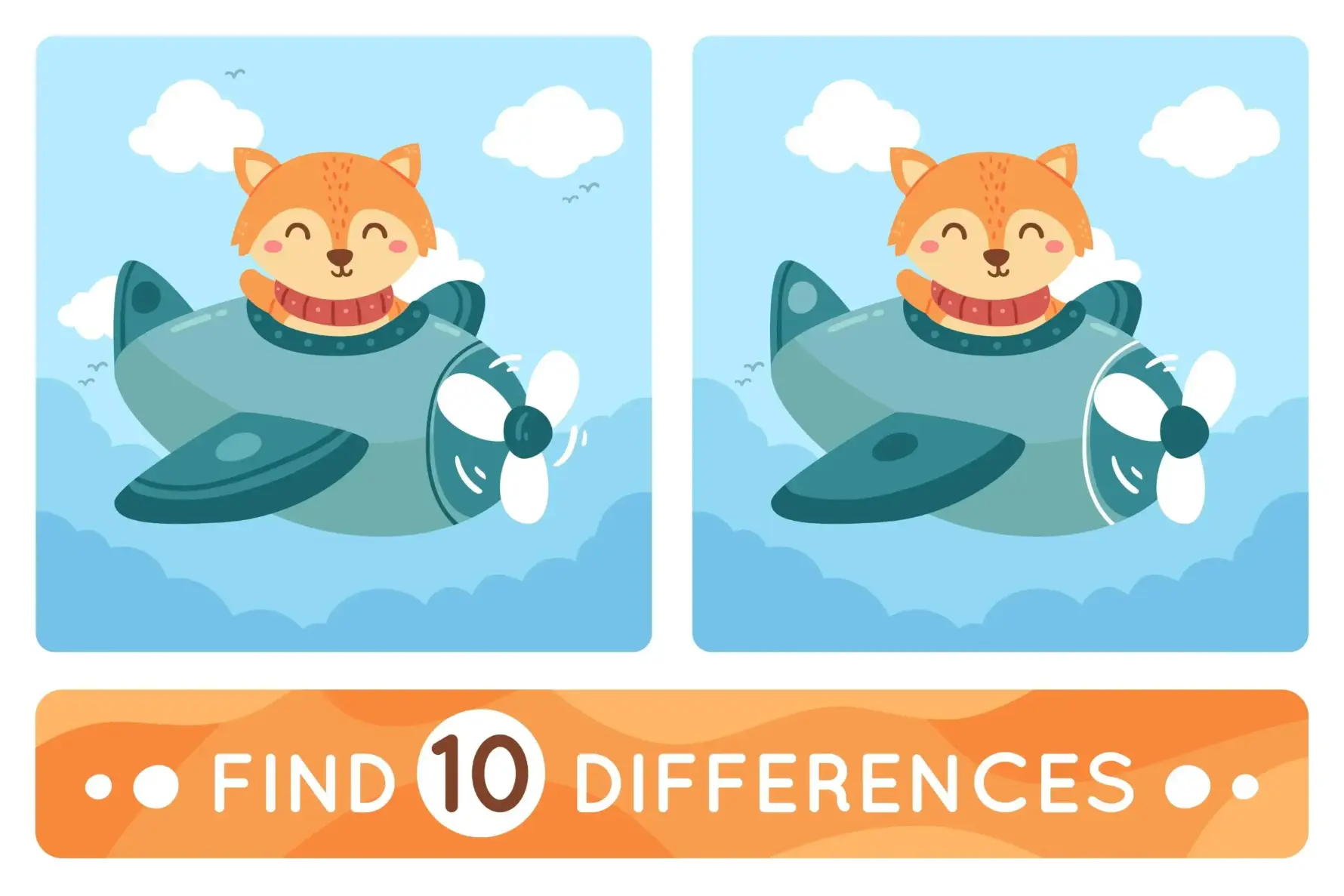 Free Spot The Difference Game For Kids