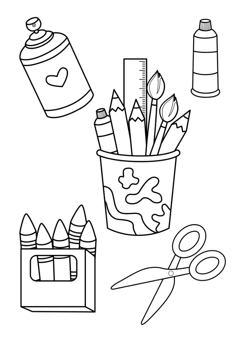 Free Stationary Picture To Color In