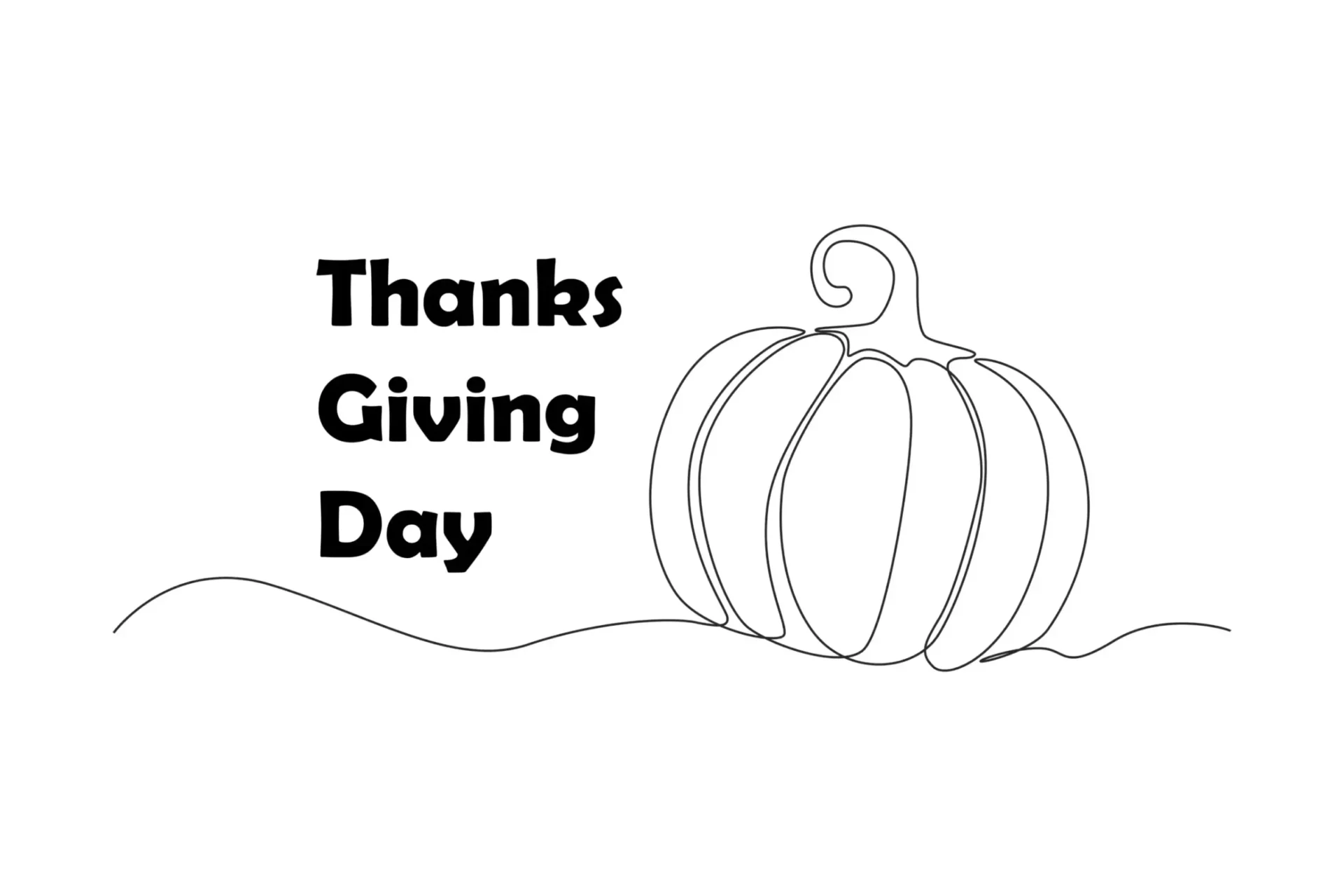 Free Thanksgiving Picture To Color In