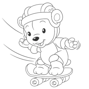 Free Toy Picture To Color In