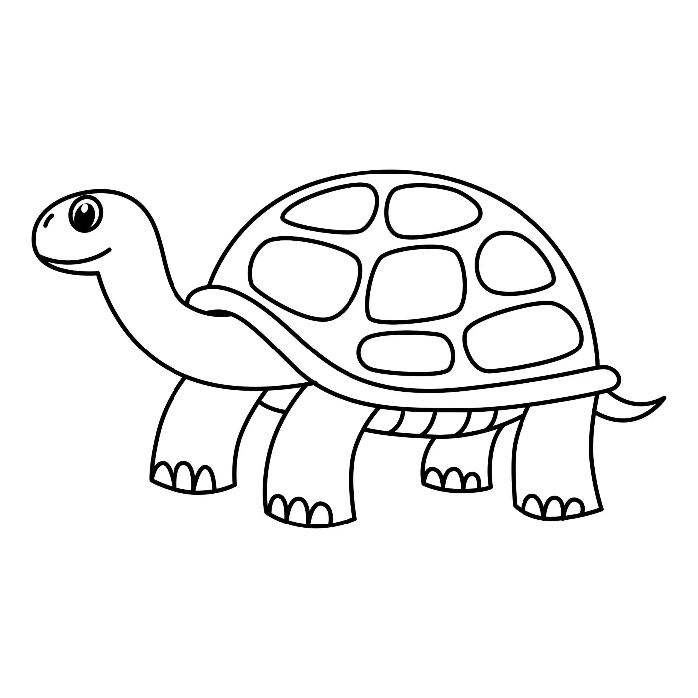 Free Turtle Picture To Color In