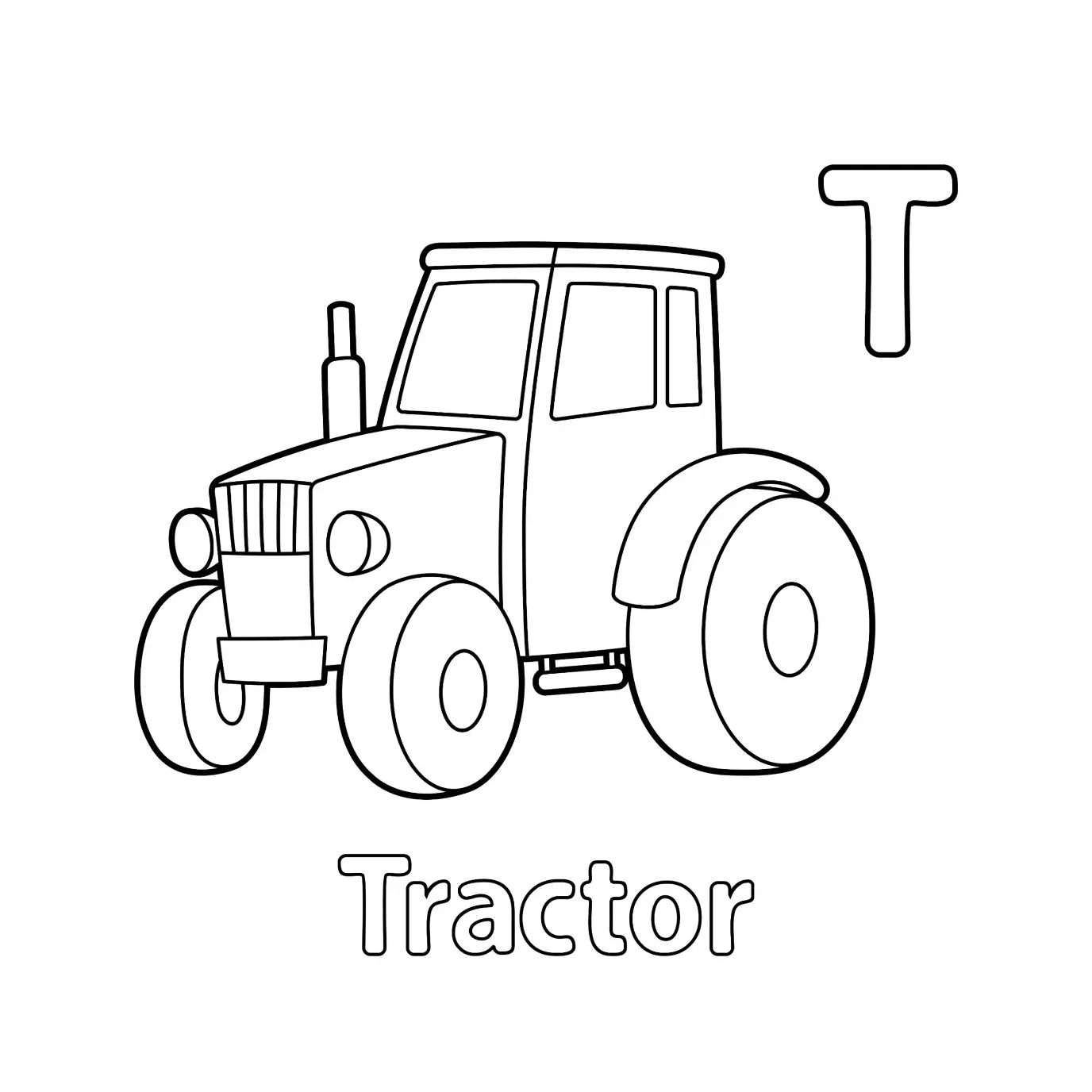 Free Vehicle Picture To Color In