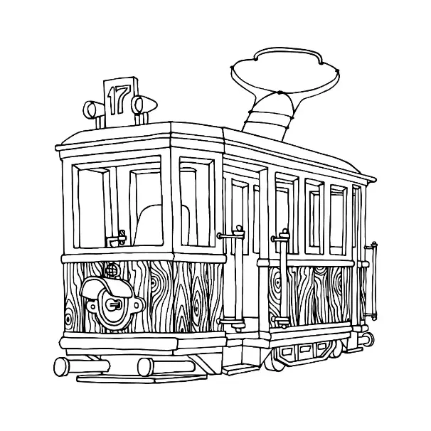 Free Vehicle Picture To Color In