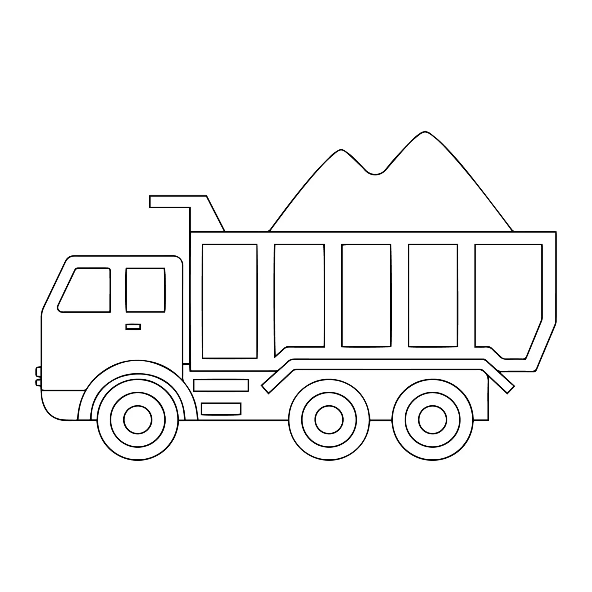 Free Vehicle Picture To Color In