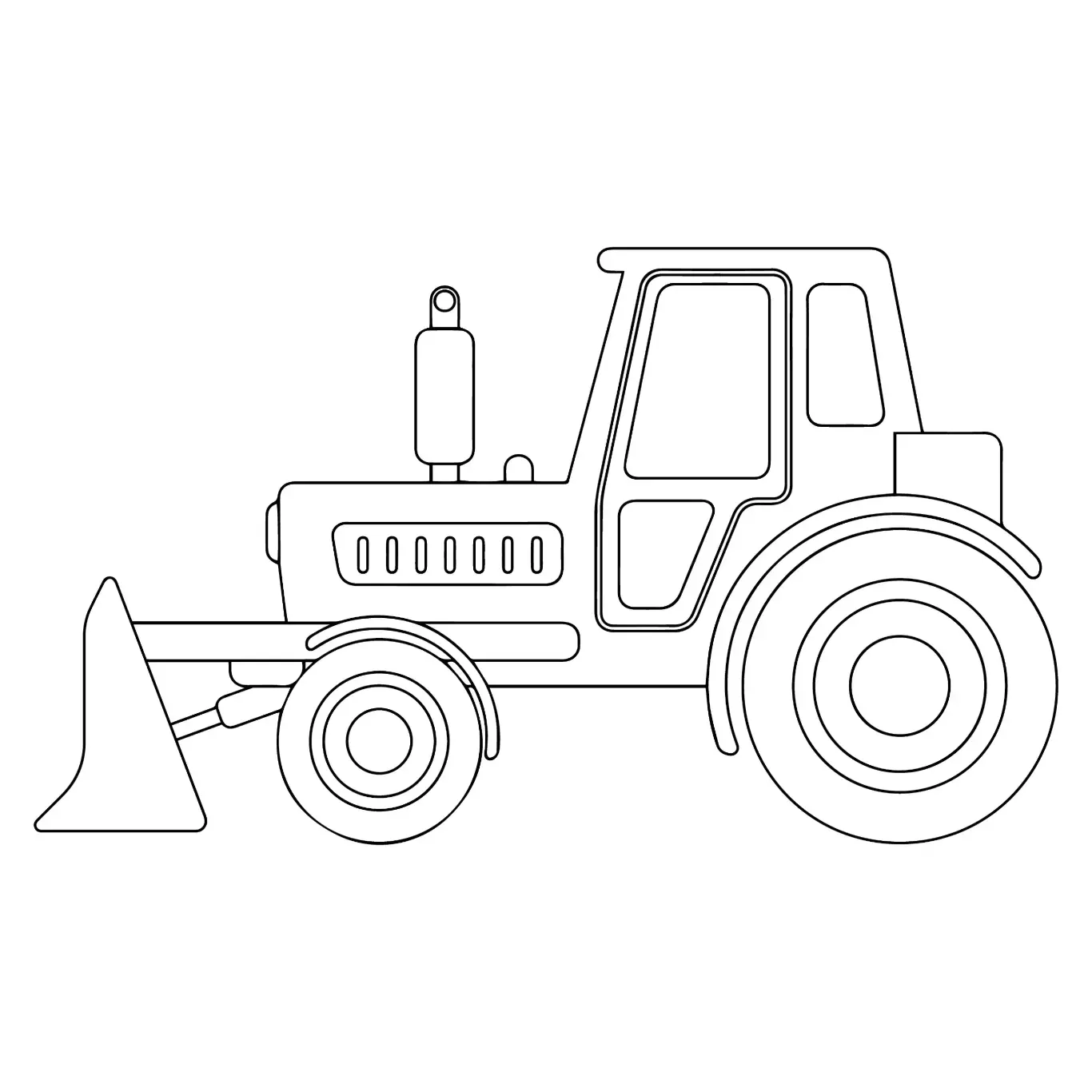 Free Vehicle Picture To Color In