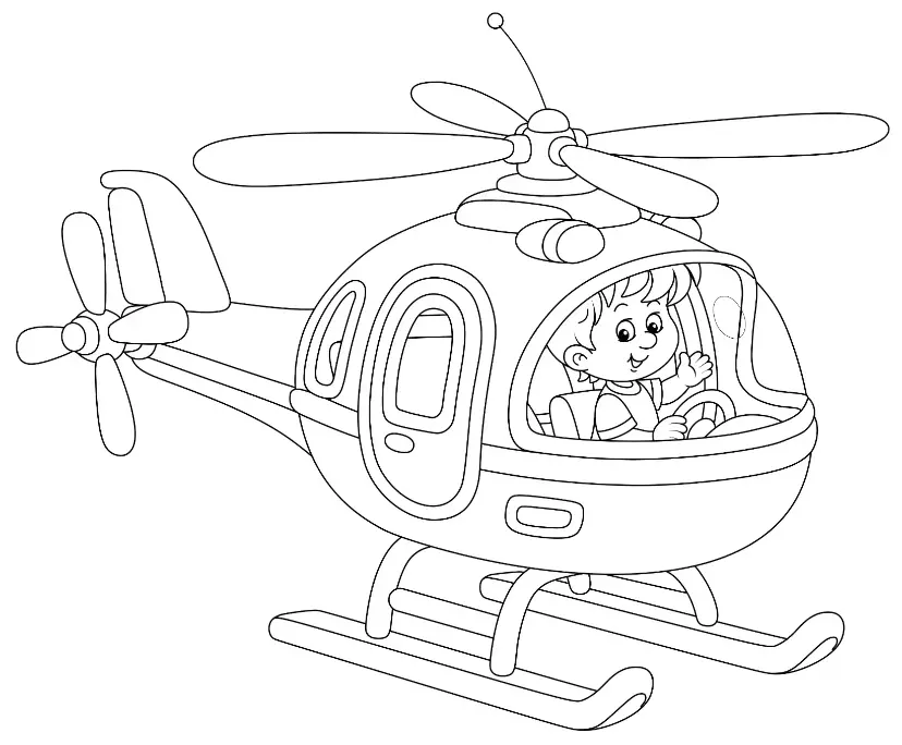 Free Vehicle Picture To Color In