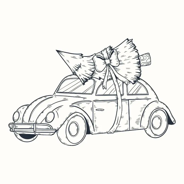 Free Vehicle Picture To Color In